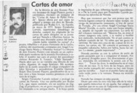Cartas de amor