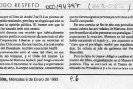 Con todo respeto  [artículo].