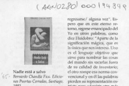 Nadie está a salvo  [artículo] Ricardo Rojas.