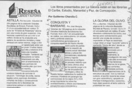 Reseña  [artículo] Guillermo Chandía C.