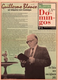 Guillermo Blanco, un talquino con nostalgia