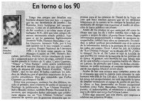En torno a los 90