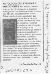 Reseña  [artículo] Guillermo Chandía C.