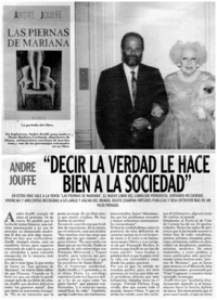 "Decir la verdad le hace bien a la sociedad"