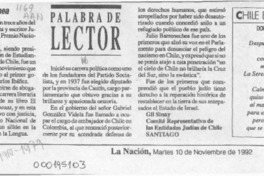 Julio Barrenechea  [artículo] Gil Sinay.