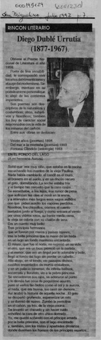 Diego Dublé Urrutia  [artículo].