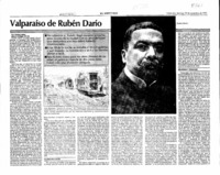 Valparaíso de Rubén Darío  [artículo] Carlos López.