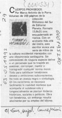 Reseña  [artículo] Guillermo Chandía C.