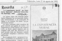 Reseña  [artículo] E. U.