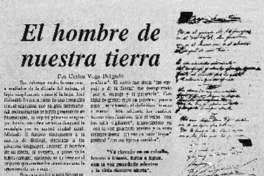 El hombre de nuestra tierra