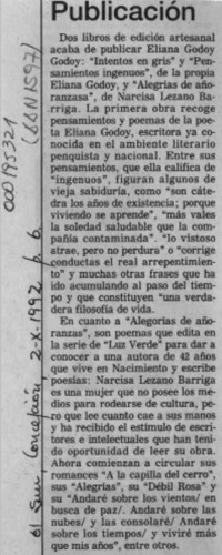 Publicación  [artículo].