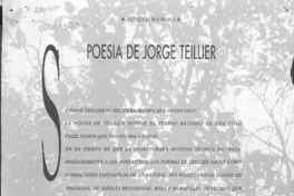 Poesía de Jorge Teillier