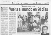 Vuelta al mundo en 90 días  [artículo].
