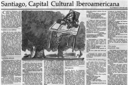Santiago, capital cultural iberoamericana
