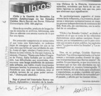 Chile y la guerra de secesión, la misión Astaburuaga en los Estados Unidos  [artículo] Fernando Quilodrán.