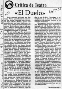 "El Duelo"
