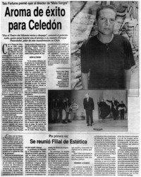 Aroma de éxito para Celedón