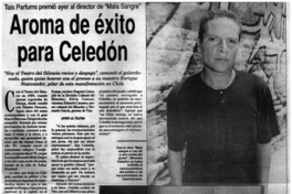 Aroma de éxito para Celedón