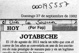 Jotabeche  [artículo] Fap.