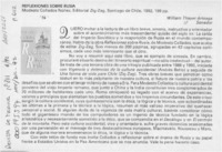 Reflexiones sobre Rusia  [artículo] William Thayer Arteaga.