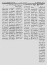 Conociendo a Pedro Mardones B.