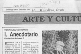 Anecdotario  [artículo] Iván Anticevic B.