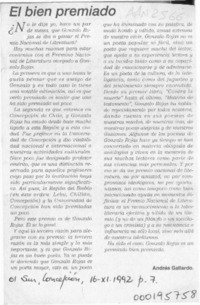 El bien premiado