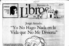 "Yo no hago nada en la vida que no me divierta"  [artículo] Ana María Larraín.