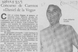 Concurso de Cuentos "Daniel de la Vega"