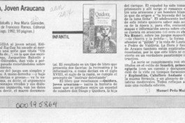 Quidora, joven araucana  [artículo] Manuel Peña Muñoz.