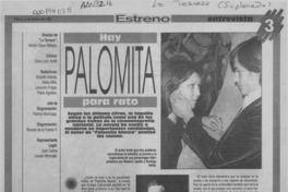 Hay palomita para rato