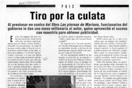 Tiro por la culata  [artículo].