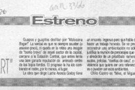 Las Penumbras de "Matucana Bogart"  [artículo].