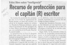 Recurso de protección para el capitán (R) escritor  [artículo].