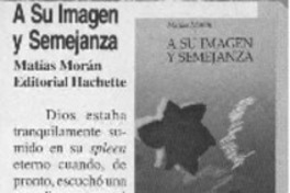 A su imagen y semejanza  [artículo].