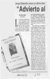 "Advierto al lector, es puro cuento"  [artículo] Ana María Risco.