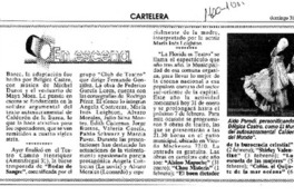 En escena  [artículo] Juan Carlos Maya.