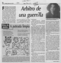 Arbitro de una guerrilla