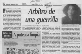 Arbitro de una guerrilla