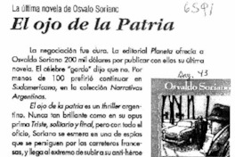 El ojo de la patria  [artículo] M. R.