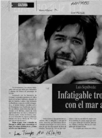 Infatigable trotamundos con el mar a cuestas  [artículo] Mónica Villarroel.