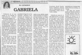 Gabriela  [artículo] Maranda.