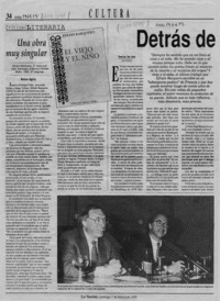 Detrás de los gestos, lo invisible  [artículo] Verónica San Juan.