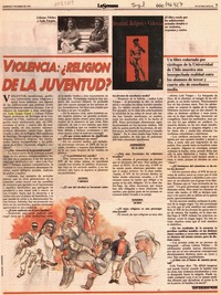 Violencia, religión de la juventud?