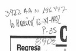 Regresa Chau Misterix a Sala Cuatro  [artículo].