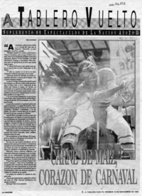 Carne de maíz, corazón de carnaval  [artículo] Pablo Aranzaes.