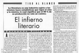 El infierno literario  [artículo] Fernando Villegas.