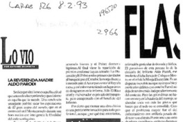 La reverenda madre Aldo Parodi  [artículo] Antonio Skarmeta.