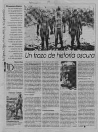 Un trozo de historia oscura  [artículo] Ramiro Rivas.