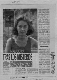 Malú Sierra, tras los misterios mapuches